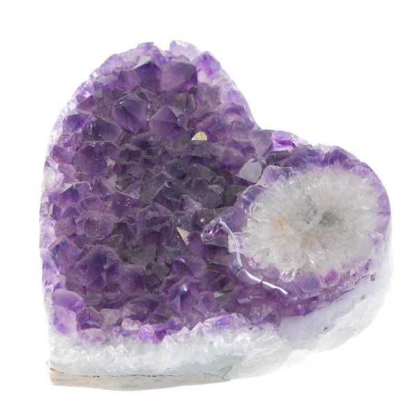 amethyst herz mit stalaktit