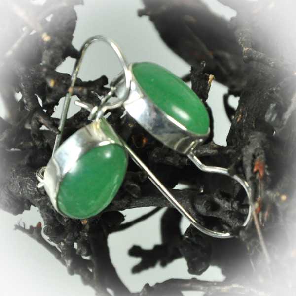 Aventurine earrings